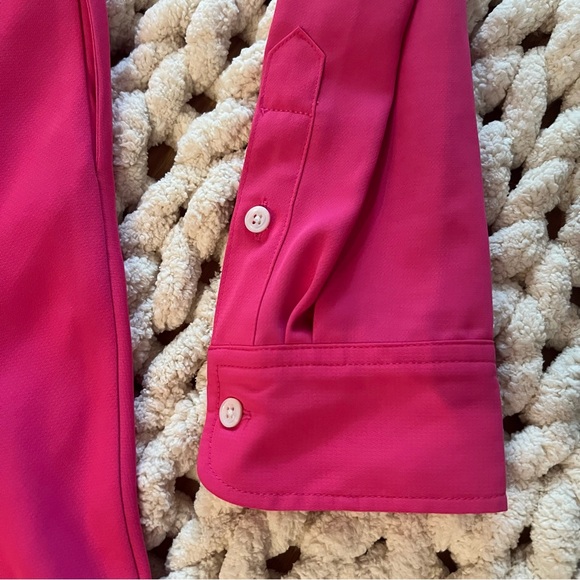 Ralph Lauren Fuchsia Long Sleeve Dress - Picture 10 of 11